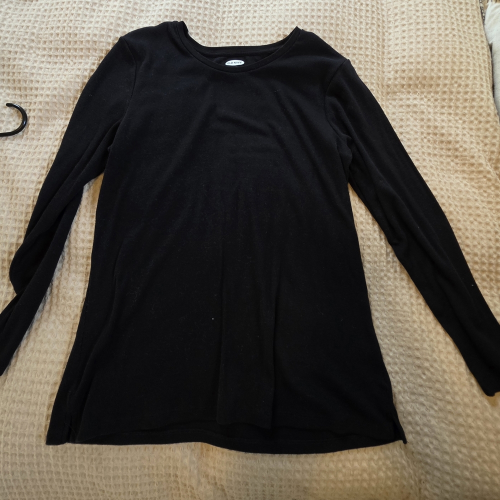 Old Navy Black Slim Fit Top